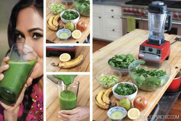 HEALTHY LIVING: The Glowing Green Smoothie Recipe - Conscious & Chic