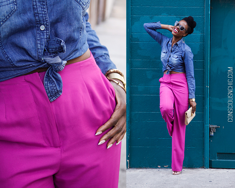 Style Inspiration: San Francisco Edition - Pink & Denim